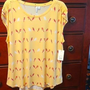 Elle XL Blouse New NWT